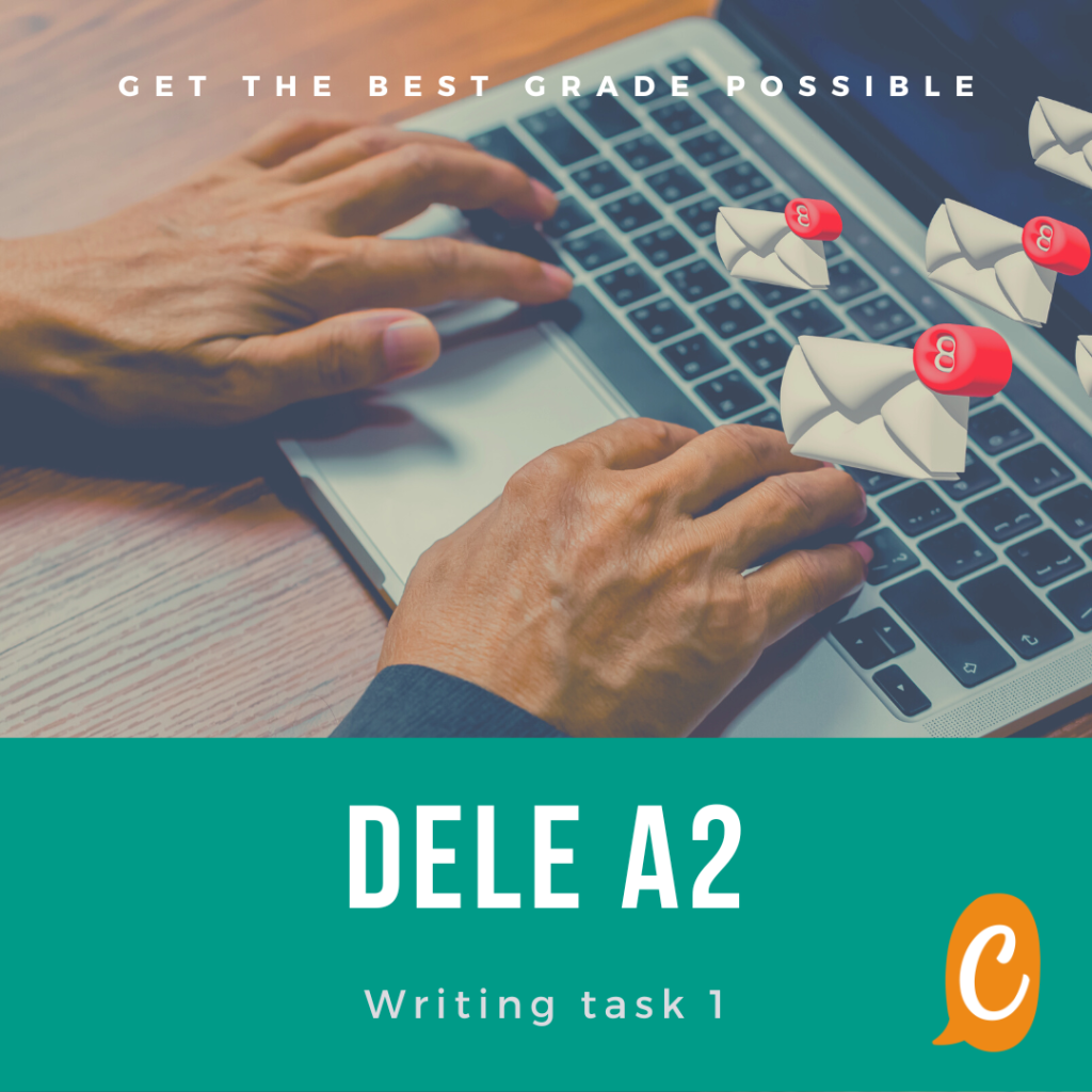 A2 Writing Task DELE A2 | Writing task 1 - Crisol